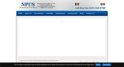 Desktop Screenshot of npus-accountants.co.uk